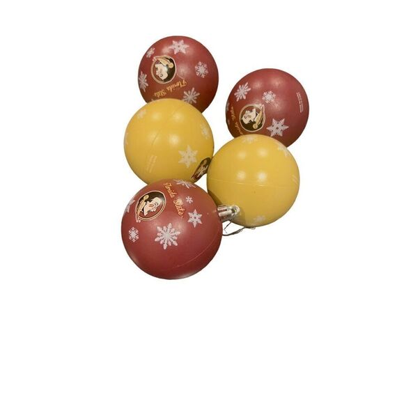 Florida State University FSU Snowflake Christmas Ornament set of 5 - Picture 3 of 7